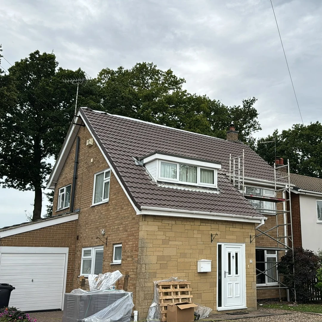 Roofing project by National Roof Care Ltd in Grantham
